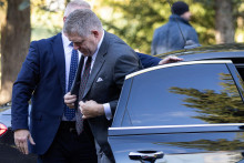 Na snímke predseda vlády Robert Fico. FOTO: TASR/Daniel Stehlík