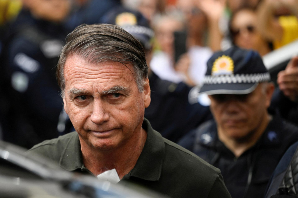 Bývalý brazílsky prezident Jair Bolsonaro. FOTO: Reuters