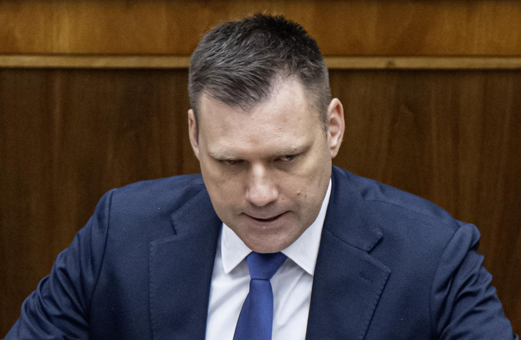 Minister životného prostredia Tomáš Taraba. FOTO: TASR/Martin Baumann