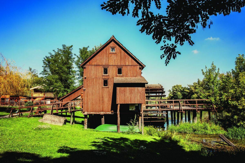 Drevený mlyn v Jelke. FOTO: Simona Hricišinová