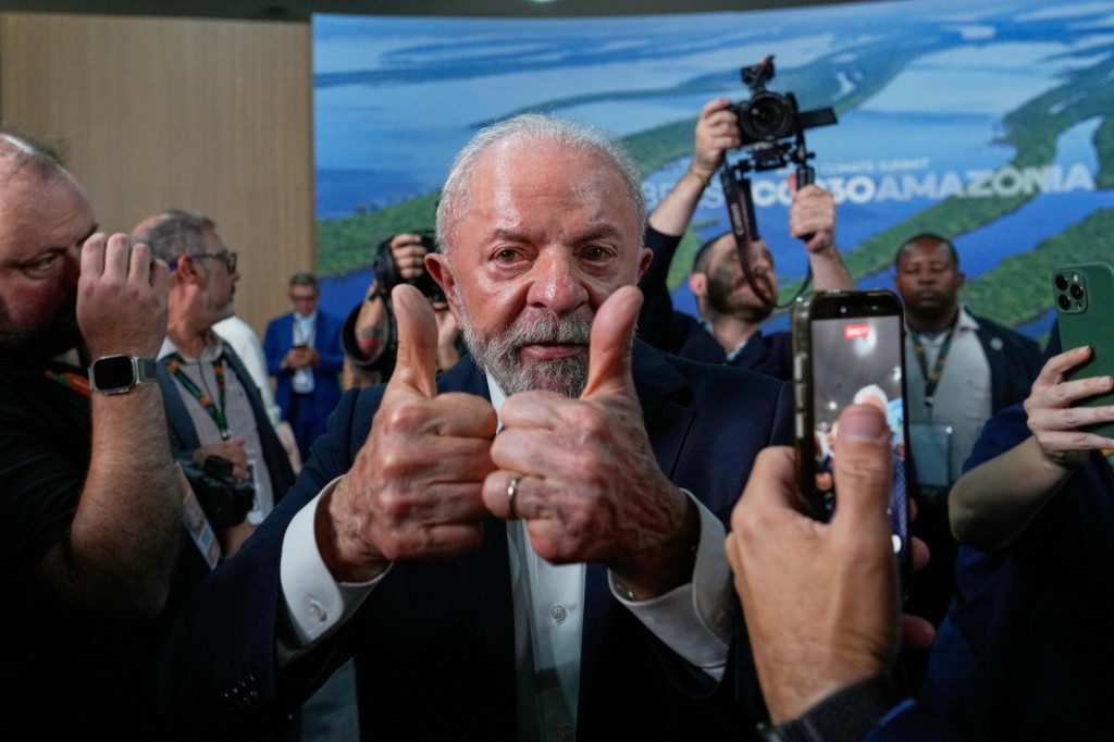Brazílsky prezident Luiz Inácio Lula da Silva. FOTO: TASR/AP