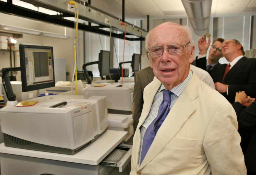 Americký vedec James Watson. FOTO: Reuters