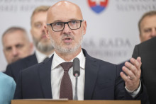 Na snímke predseda SaS Branislav Gröhling. FOTO: TASR