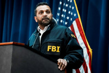 Riaditeľ amerického Federálneho úradu pre vyšetrovanie (FBI) Kash Patel. FOTO: Reutes