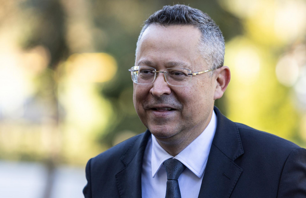 Na snímke minister financií Ladislav Kamenický (Smer-SD). FOTO: TASR/Daniel Stehlík