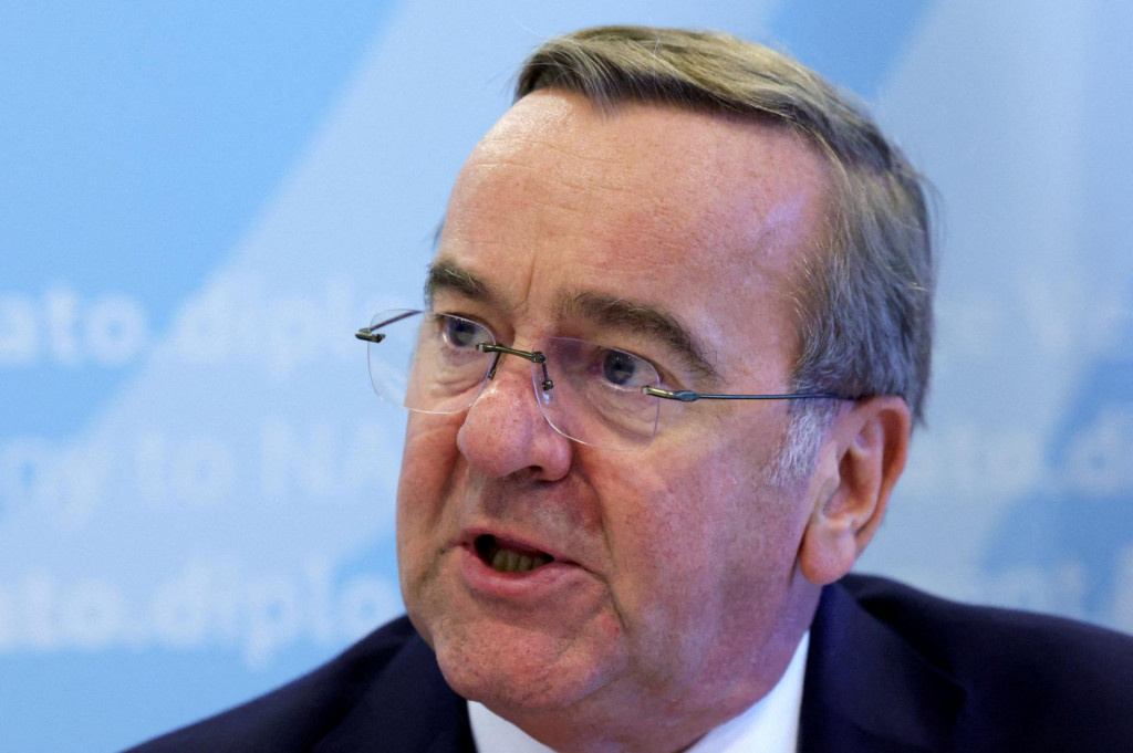 Nemecký minister obrany Boris Pistorius. FOTO: Reuters