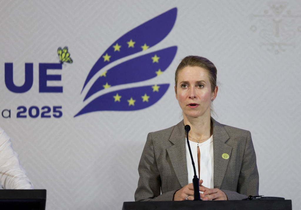 Šéfka diplomacie EÚ Kaja Kallasová. FOTO: Reuters