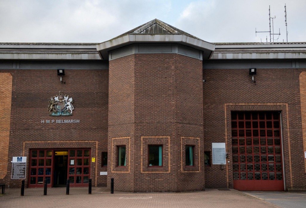 Väzenie Belmarsh v Londýne. FOTO: Reuters