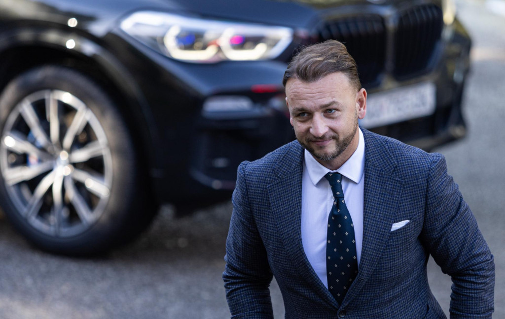 Minister vnútra Matúš Šutaj Eštok (Hlas-SD). FOTO: TASR/Daniel Stehlík