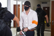 Peter Gašparovič na Špecializovanom trestnom súde v Pezinku. FOTO: TASR/J. Kotian