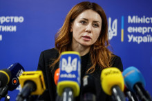 Ukrajinská ministerka energetiky Svitlana Hrynčuková. FOTO: Reuters