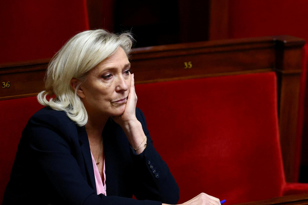Francúzska krajne pravicová politička Marine Le Penová. FOTO: Reuters