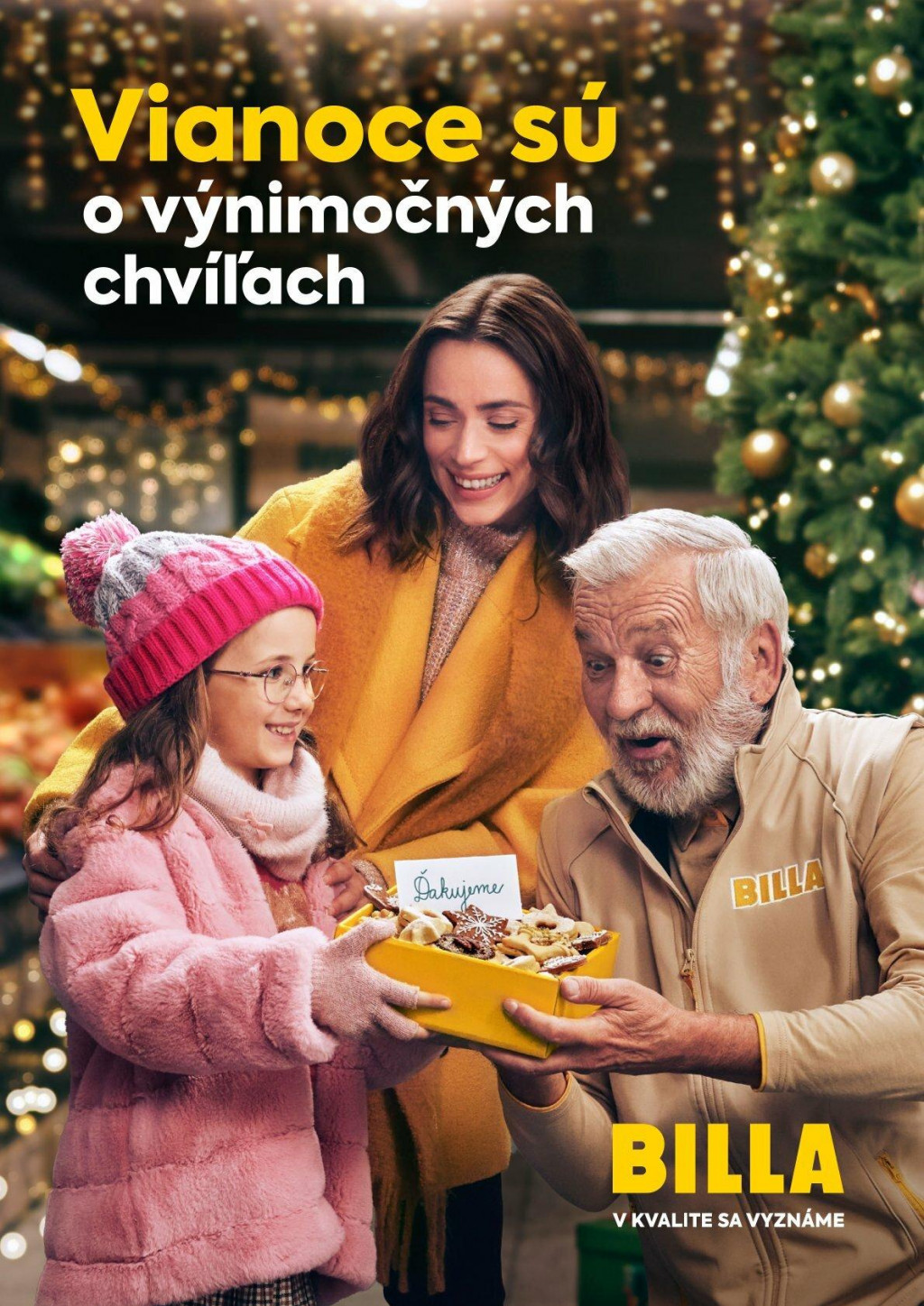 BILLA spúšťa vianočnú kampaň.