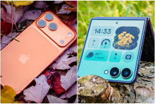 Zľava Apple iPhone 17 Pro Max a Samsung Galaxy Z Flip 7