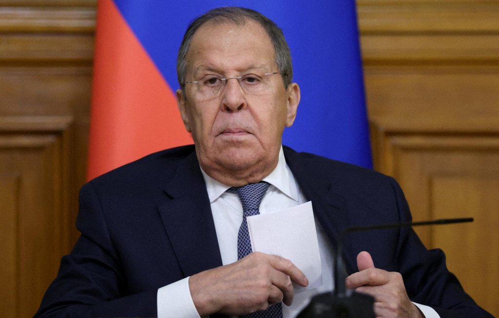 Ruský minister zahraničných vecí Sergej Lavrov. FOTO: REUTERS