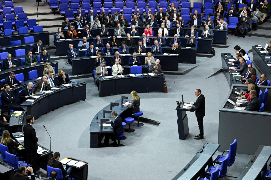 Nemecký parlament. FOTO: Reuters