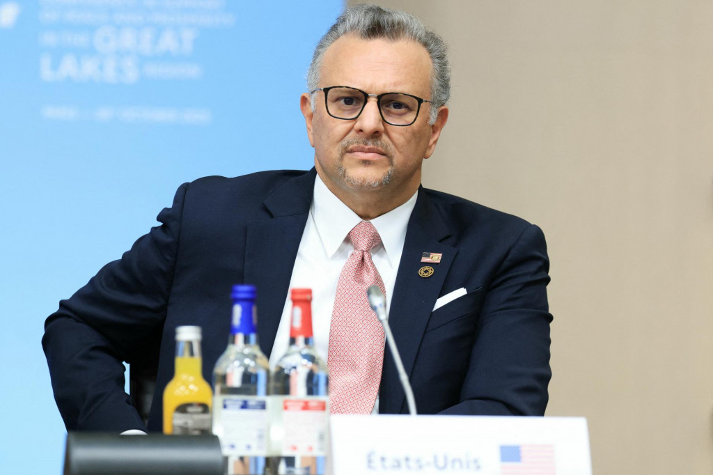 Vyslanec amerického prezidenta Donalda Trumpa pre Afriku Massad Boulos. FOTO: Reuters