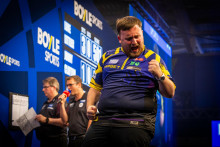 Britský šípkar Luke Littler FOTO: X/Luke Littler