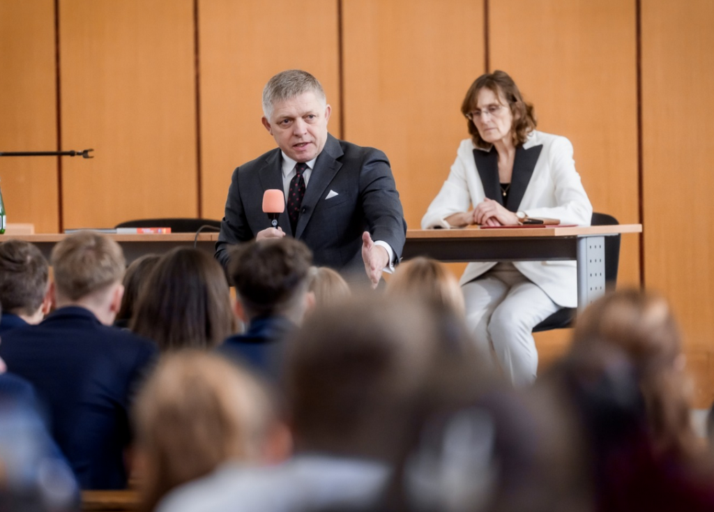 Premi&eacute;r Robert Fico v Poprade. FOTO: Facebook Roberta Fica