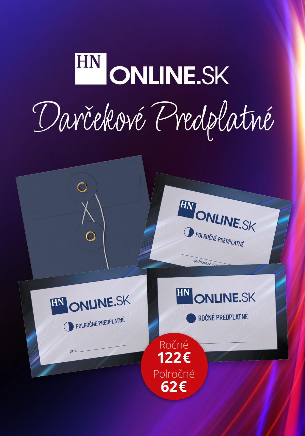 HNonline darčekové predplatné