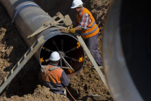 Náklady Eustreamu na údržbu plynovodov výrazne neklesajú, aj keď cez ne tečie minimum komodity. FOTO: TASR/Milan Kapusta