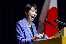 Japonská premiérka Sanae Takaičiová. FOTO: Reuters
