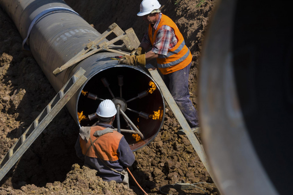 Náklady Eustreamu na údržbu plynovodov výrazne neklesajú, aj keď cez ne tečie minimum komodity. FOTO: TASR/Milan Kapusta
