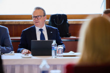 Prezident Republikovej únie zamestnávateľov Miroslav Kiraľvarga. FOTO: RÚZ