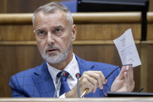 Predseda parlamentu Richard Raši (Hlas-SD). FOTO: TASR/Martin Baumann