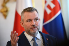 Prezident Peter Pellegrini. FOTO: REUTERS