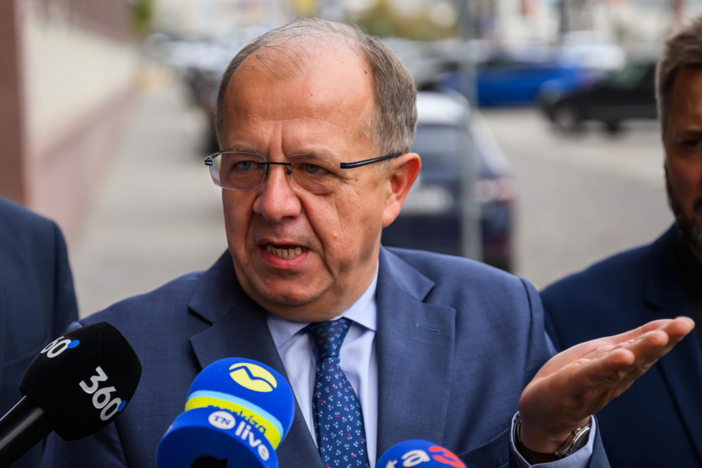 Prezident Únie miest Slovenska a primátor mesta Trenčín Richard Rybníček. FOTO: TASR/Jaroslav Novák