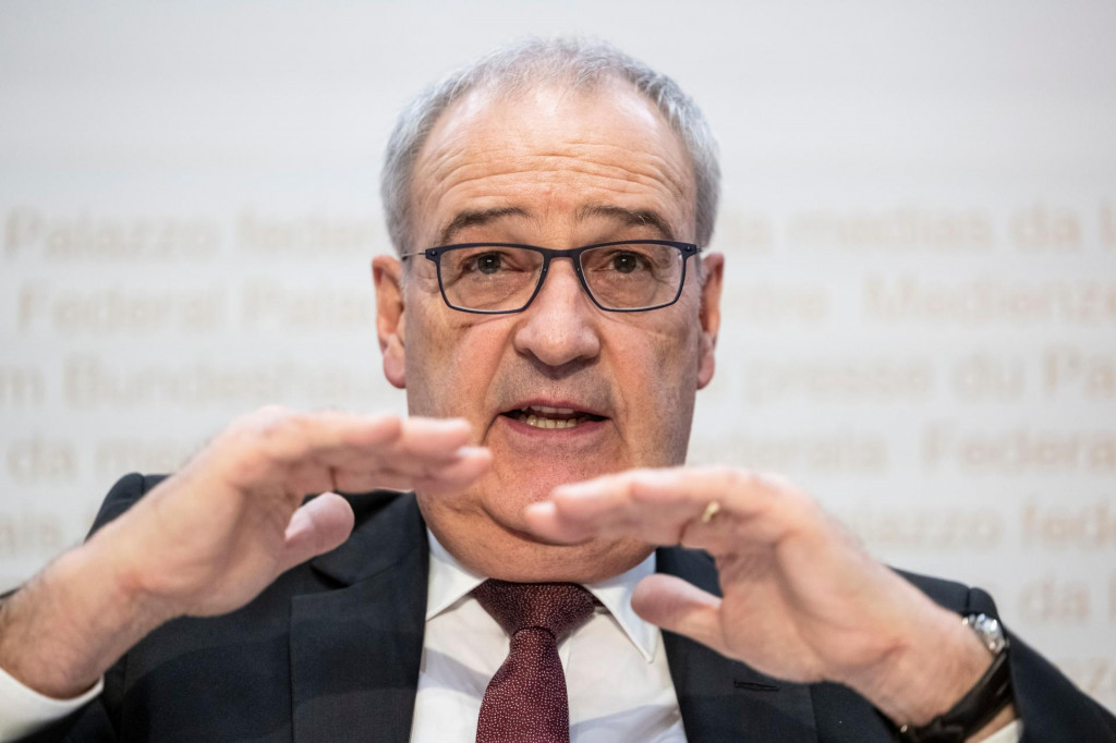 Švajčiarsky minister hospodárstva Guy Parmelin. FOTO: TASR/AP