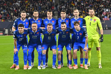 Ak sa chce slovenská futbalová reprezentácia predstaviť na budúcoročných MS, musia naši reprezentanti zdolať ešte dve prekážky. FOTO: TASR/M. Svítok