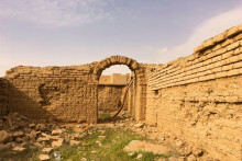 Ruiny starovekého mesta Nimrud.