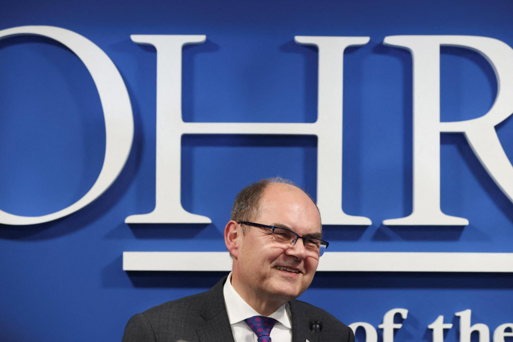 Vysoký predstaviteľ pre Bosnu Christian Schmidt. FOTO: Reuters