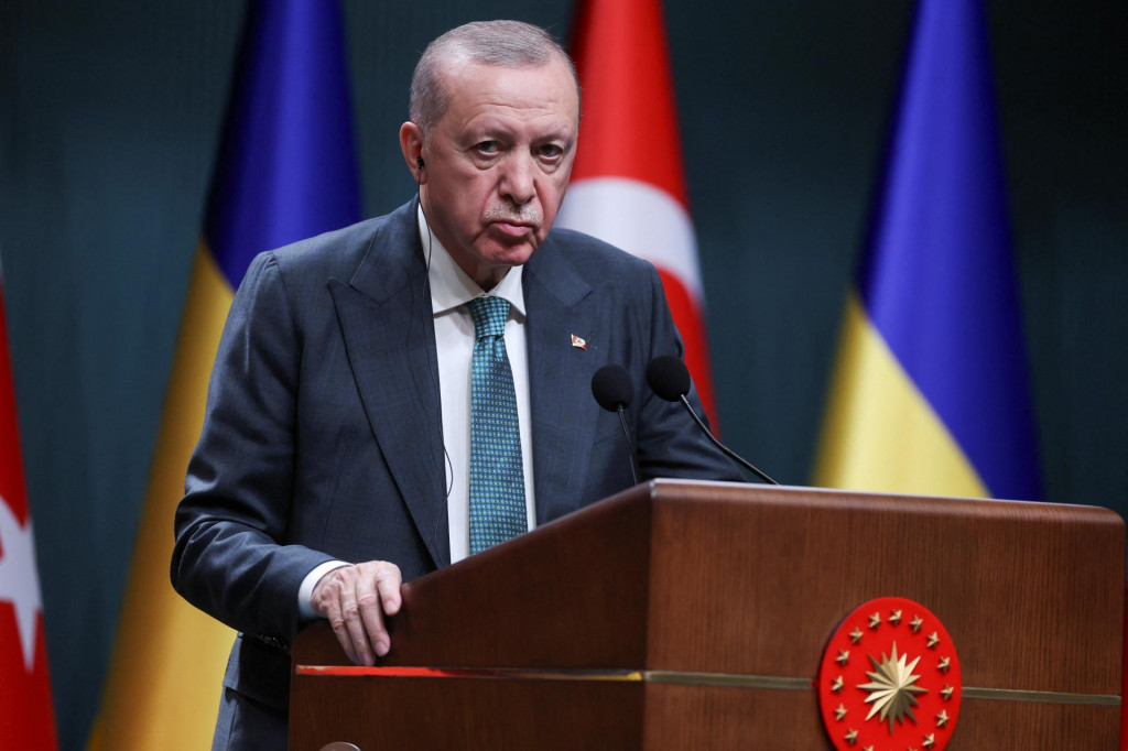 Turecký prezident Recep Tayyip Erdogan. FOTO: Reuters