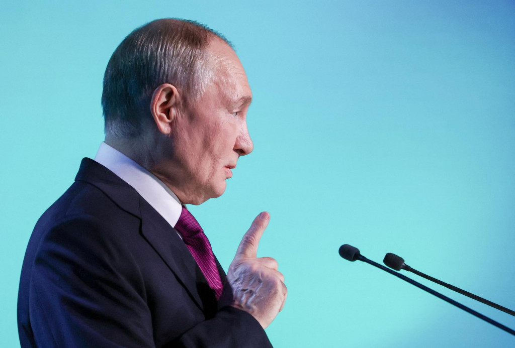 Ruský prezident Vladimir Putin. FOTO: REUTERS