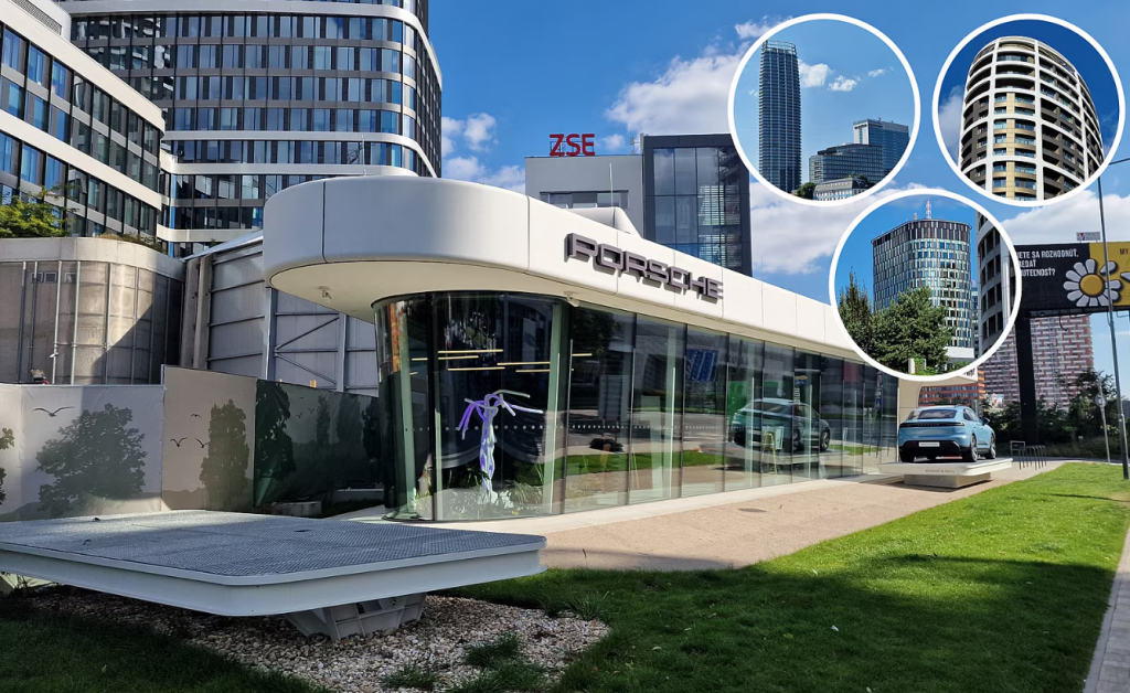 Čo sa týka výškových budov, Slováci Čechov o nutný kus tromfli. FOTO: Zdeněk Lukeš