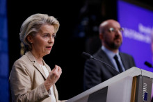 Šéfka Európskej komisie Ursula von der Leyenová. FOTO: Reuters