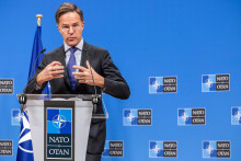 Generálny tajomník NATO Mark Rutte. FOTO: TASR/AP