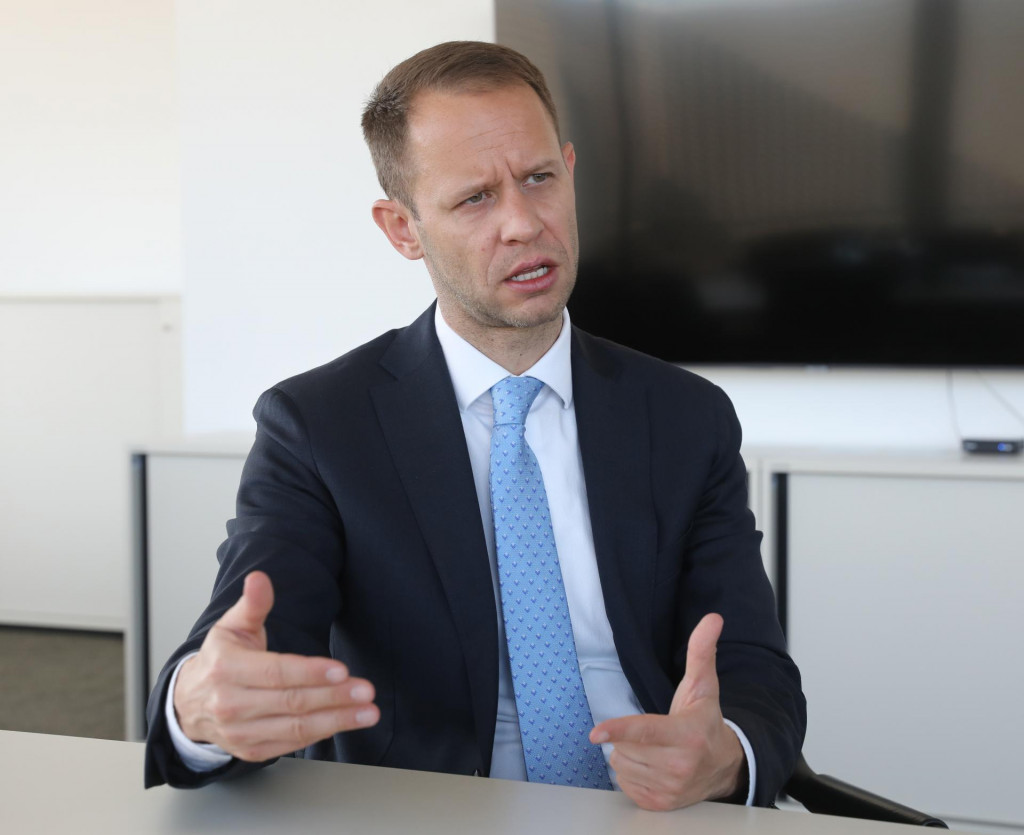 Predseda predstavenstva a generálny riaditeľ Všeobecnej zdravotnej poisťovne Matúš Jurových.