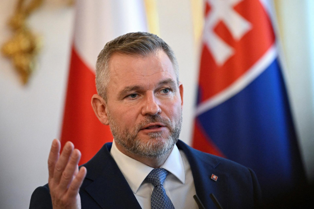 Slovenský prezident Peter Pellegrini. FOTO: REUTERS