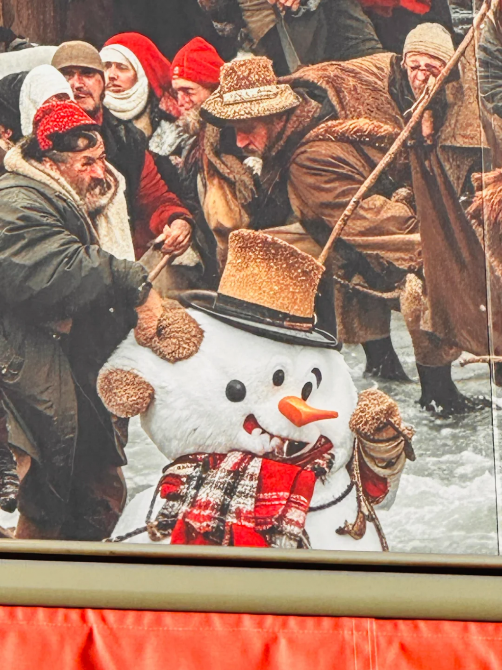 Gigantickú nástennú maľbu dali urobiť umelej inteligencii