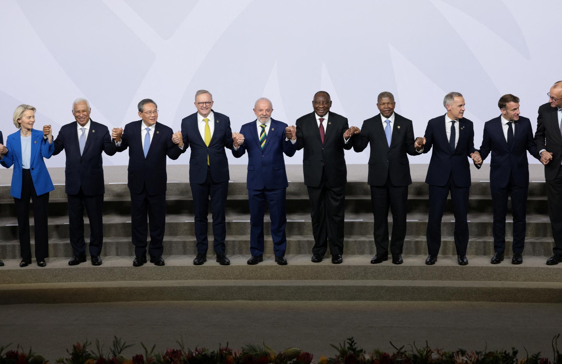 Lídri G20 vyzvali na mier na Ukrajine, v Sudáne, KDR i na palestínskych územiach