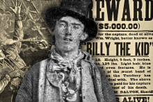 Billy the Kid (1859 – 1881) patril k najznámejším desperádom divokého západu.
