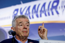 Na Slovensko zavíta samotný Michael O’Leary. Na konci minulého týždňa to v tlačovej správe oznámilo bratislavské letisko. FOTO: REUTERS