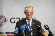 Na snímke nemecký kancelár Friedrich Merz. FOTO: TASR/AP