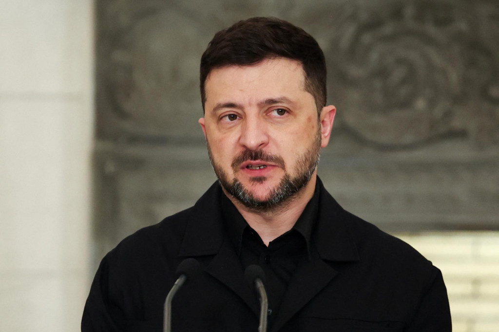 Ukrajinský prezident Volodymyr Zelenskyj. FOTO: REUTERS