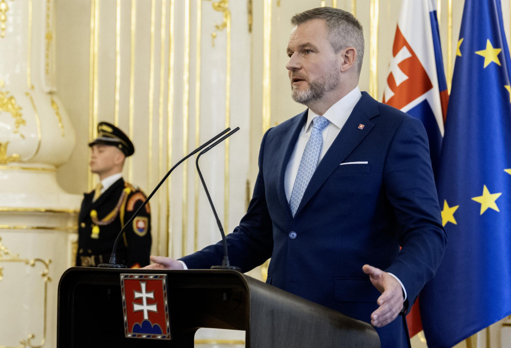 Prezident Peter Pellegrini. FOTO: TASR/Martin Baumann