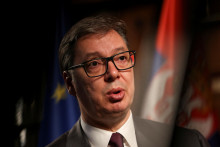 Srbský prezident Aleksandar Vučić. FOTO: REUTERS